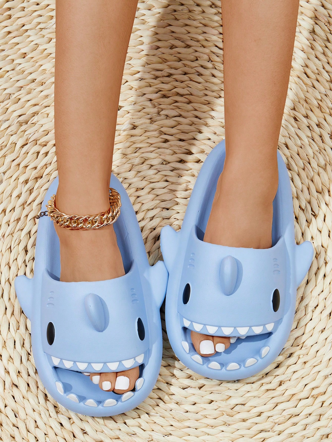 In Blue Women Slippers