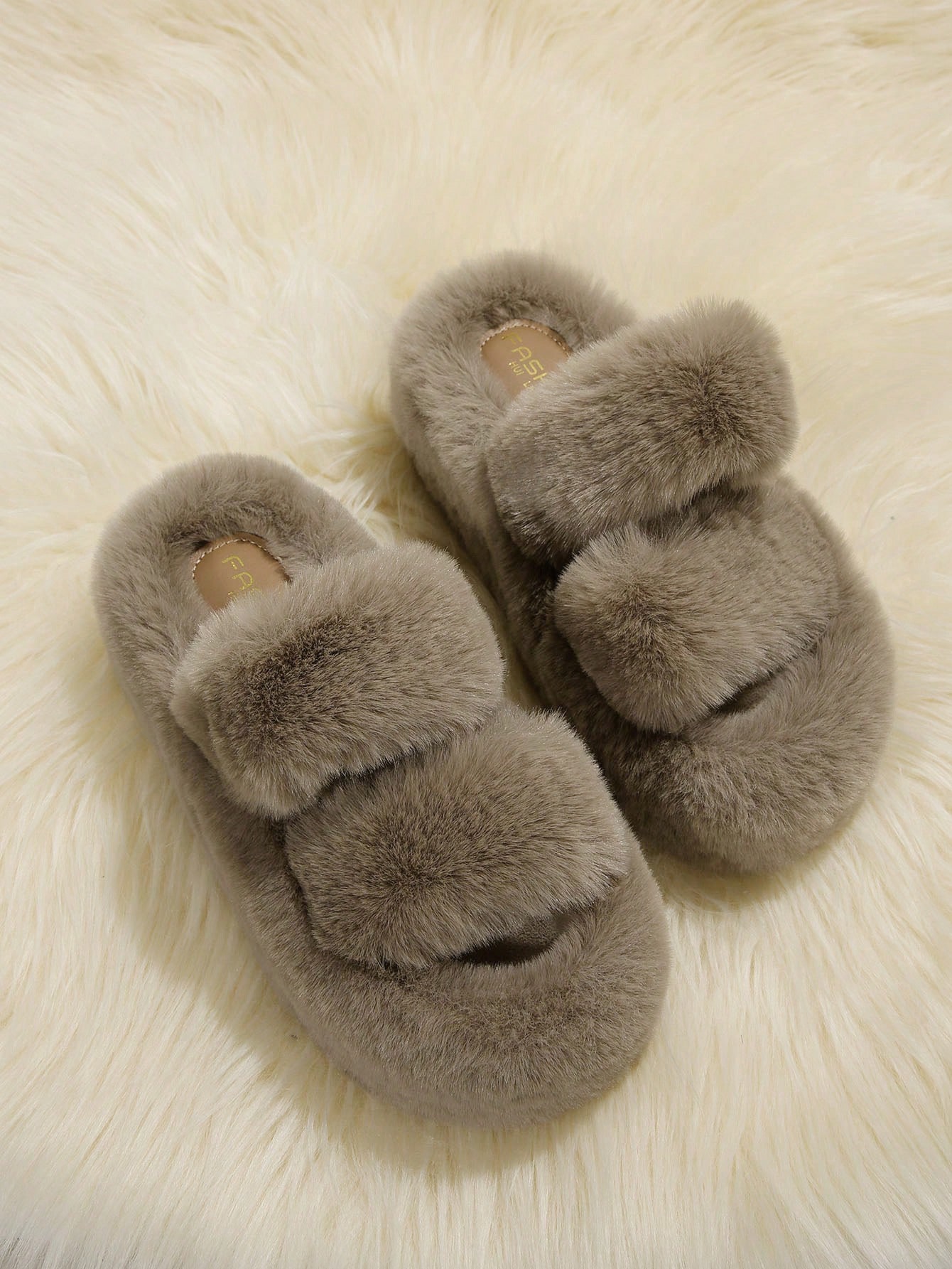 In Khaki Women Home Slippers