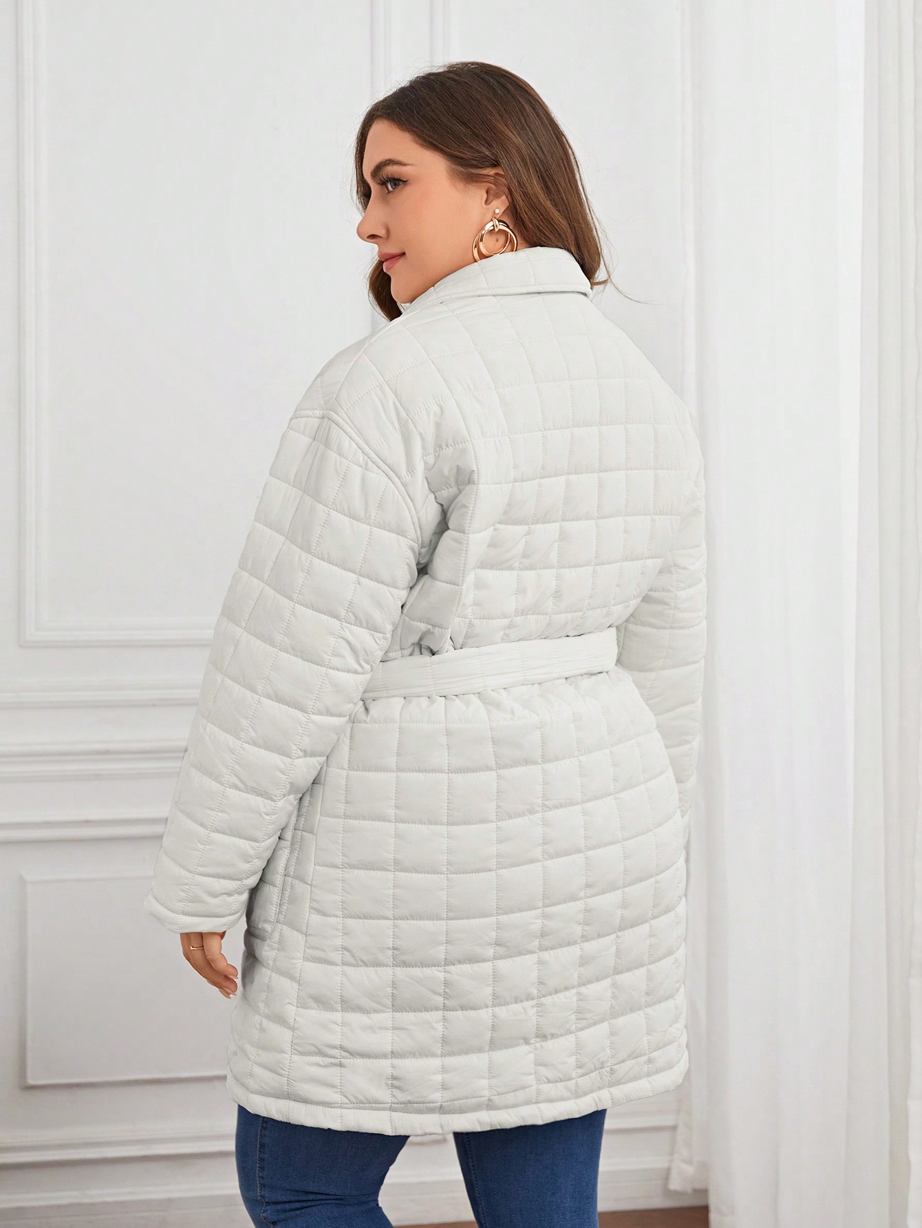 In Casual Plus Size Winter Coats