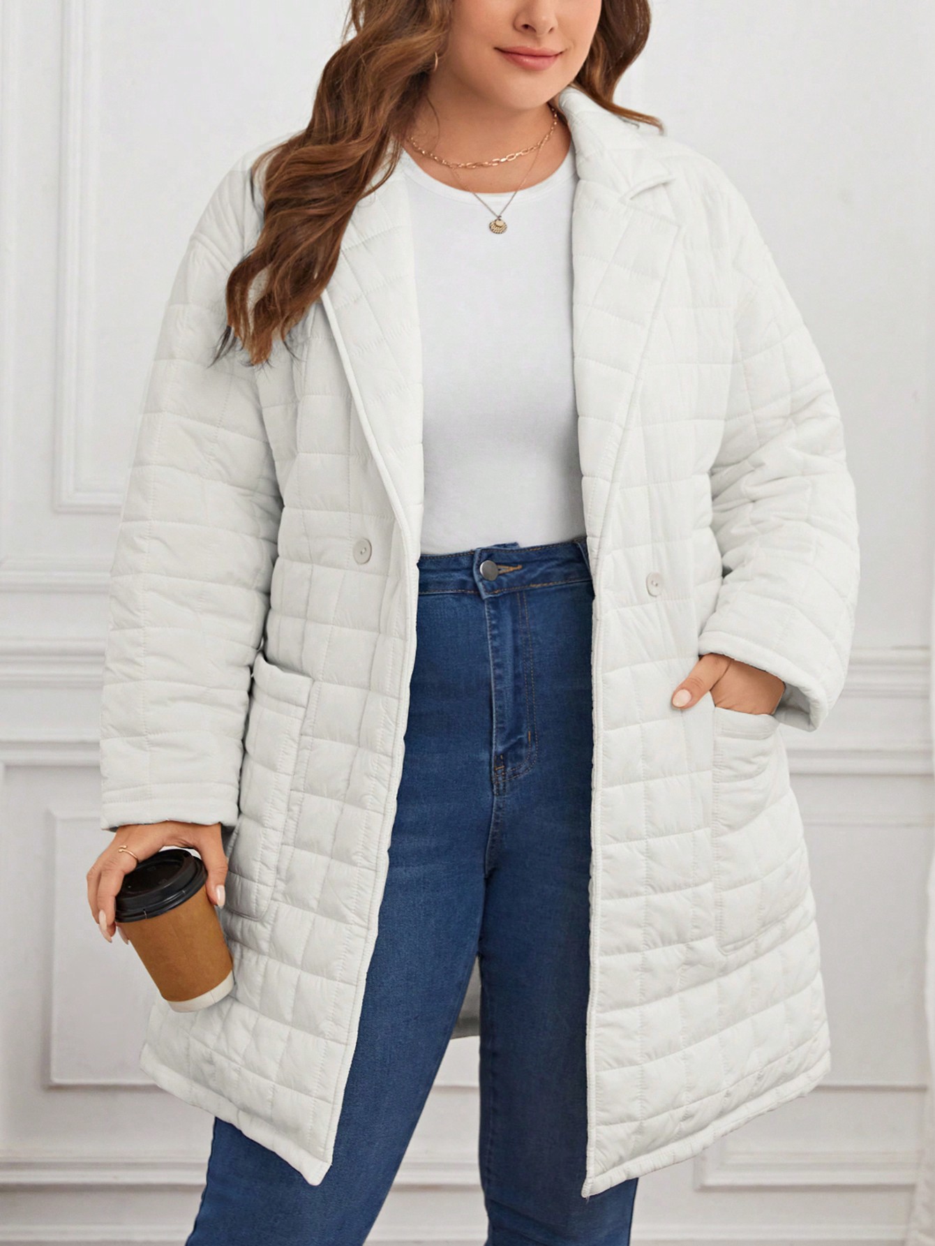 In Casual Plus Size Winter Coats