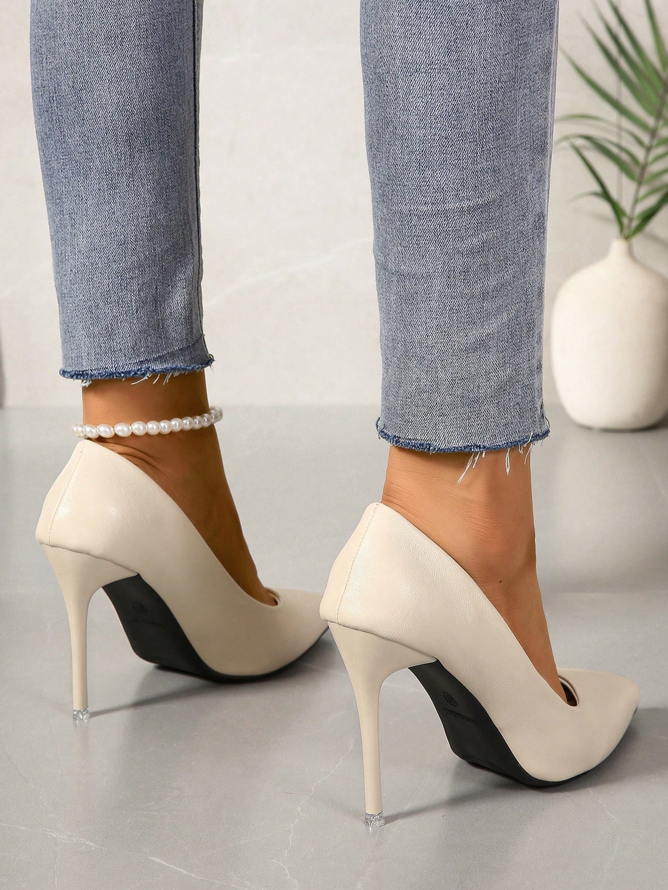 In Beige Women Pumps