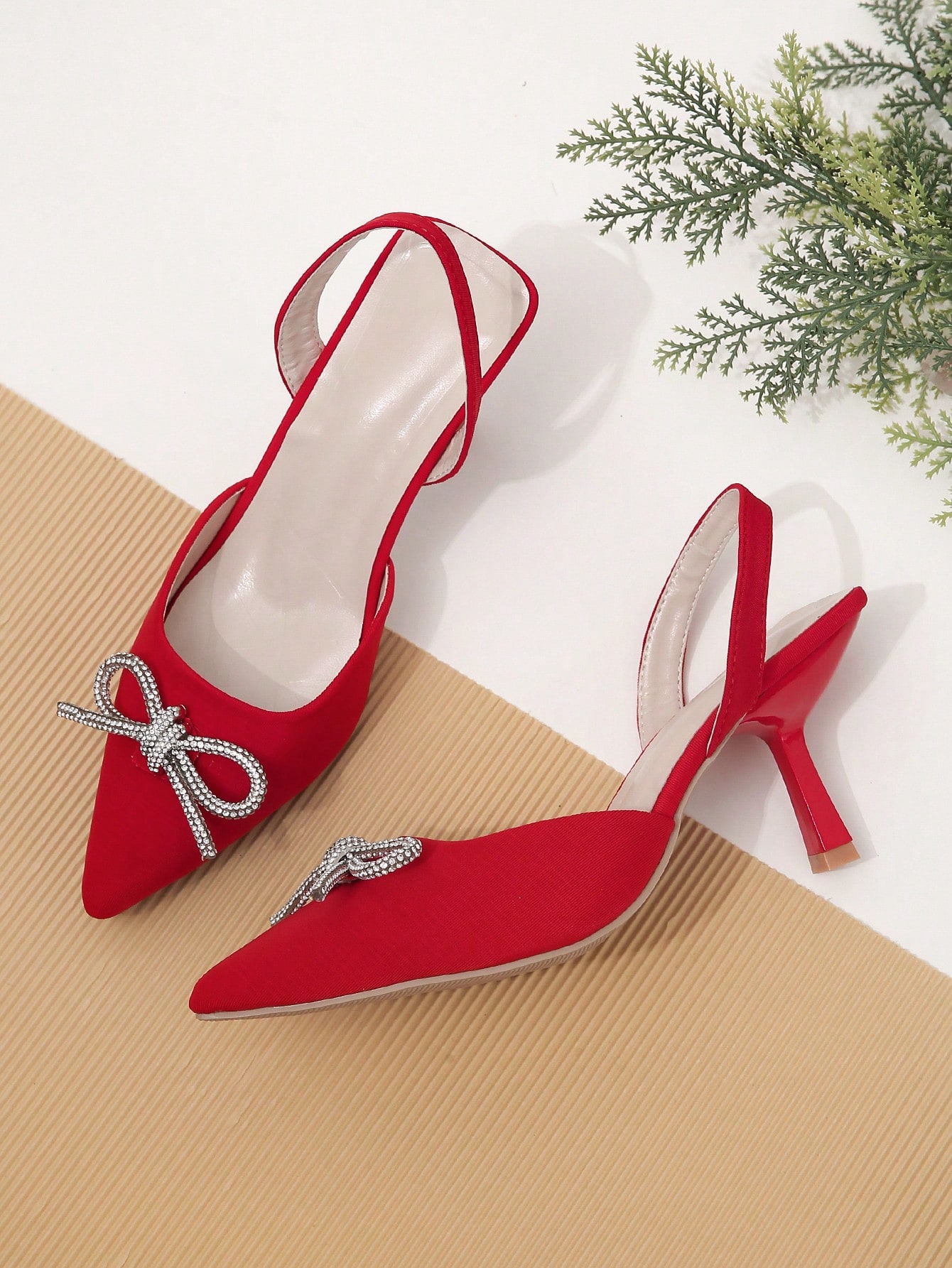 In Red Women Pumps