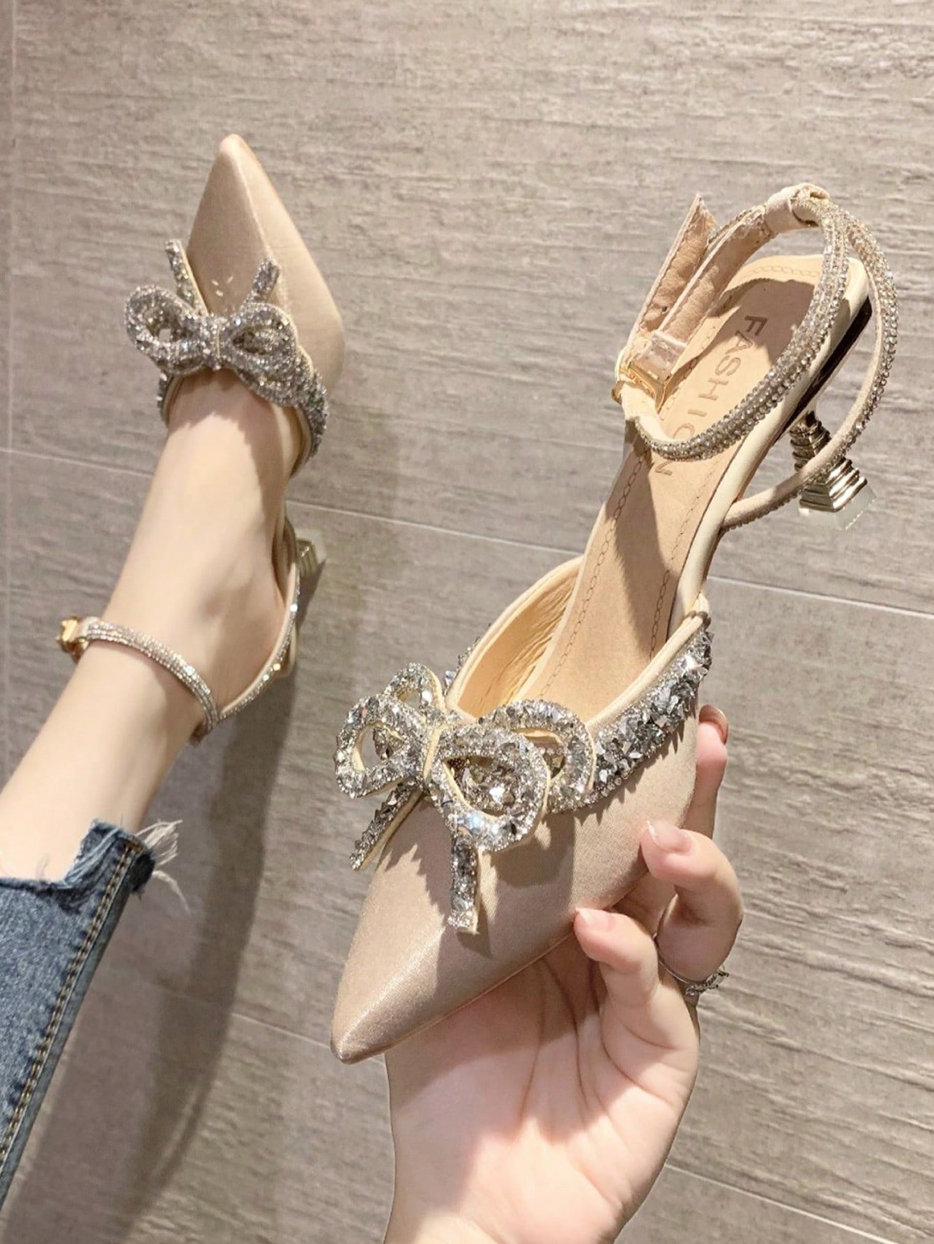 In Beige Women Pumps