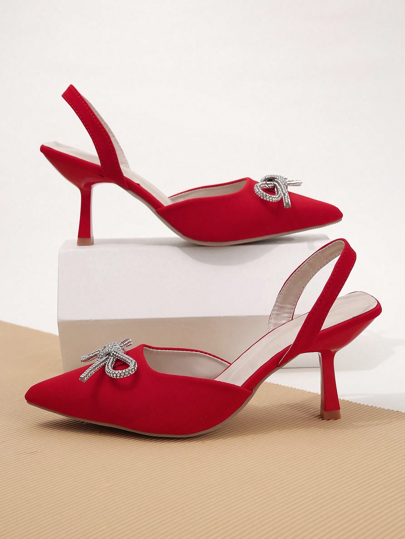 In Red Women Pumps