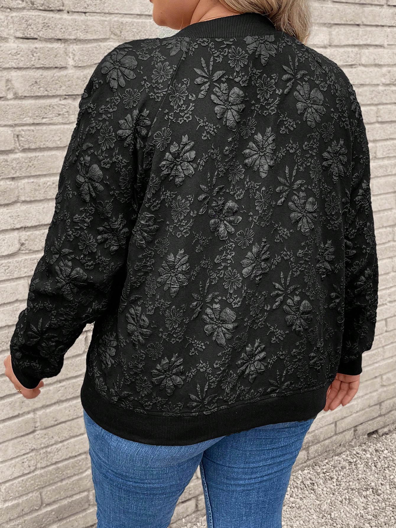 In Black Plus Size Jackets