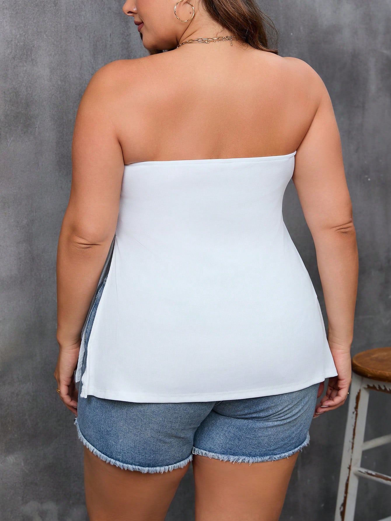 In Casual Plus Size Women Tops