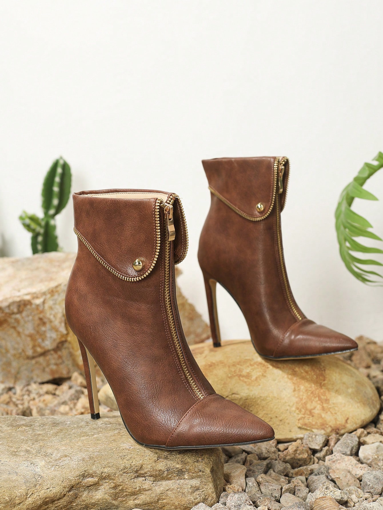 In Brown Women Ankle Boots & Booties