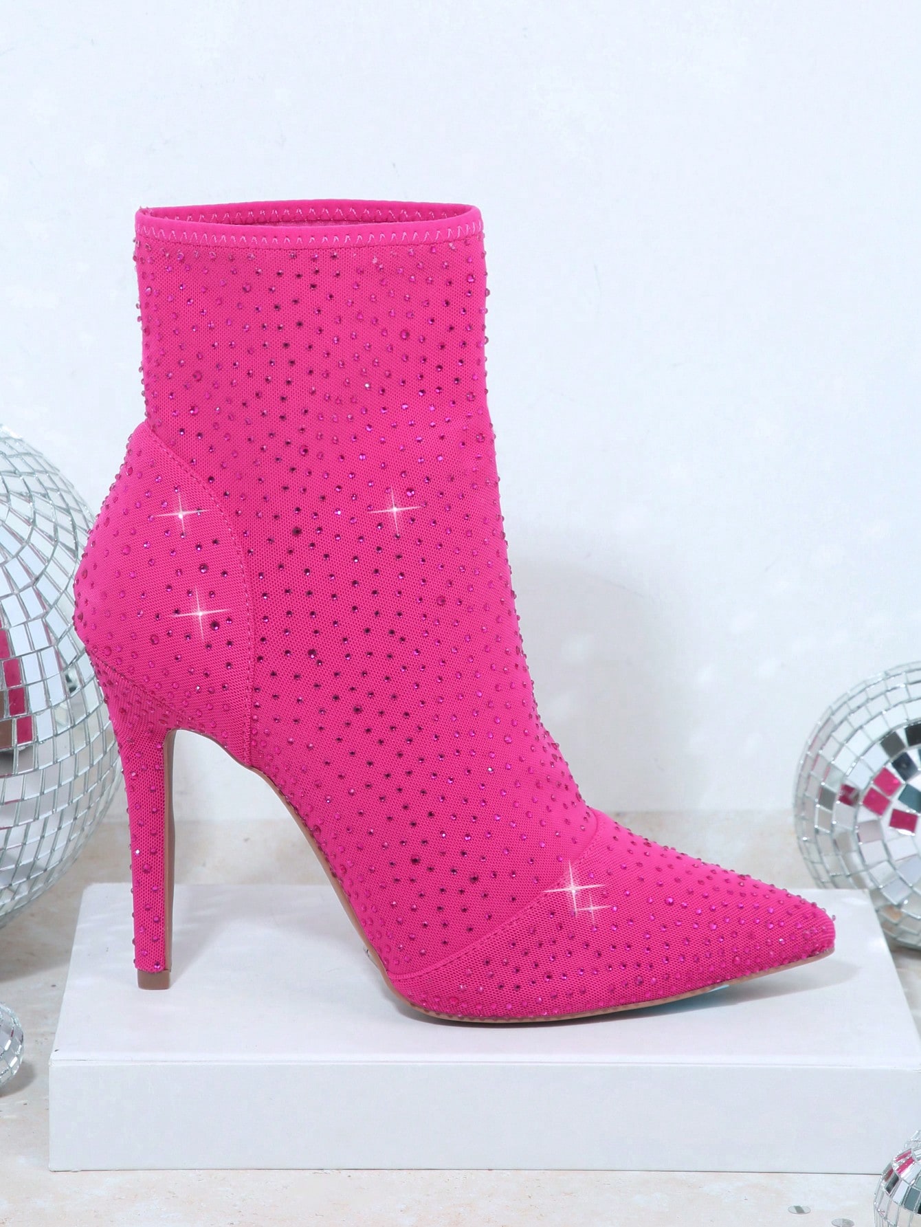 In Hot Pink Women Ankle Boots & Booties