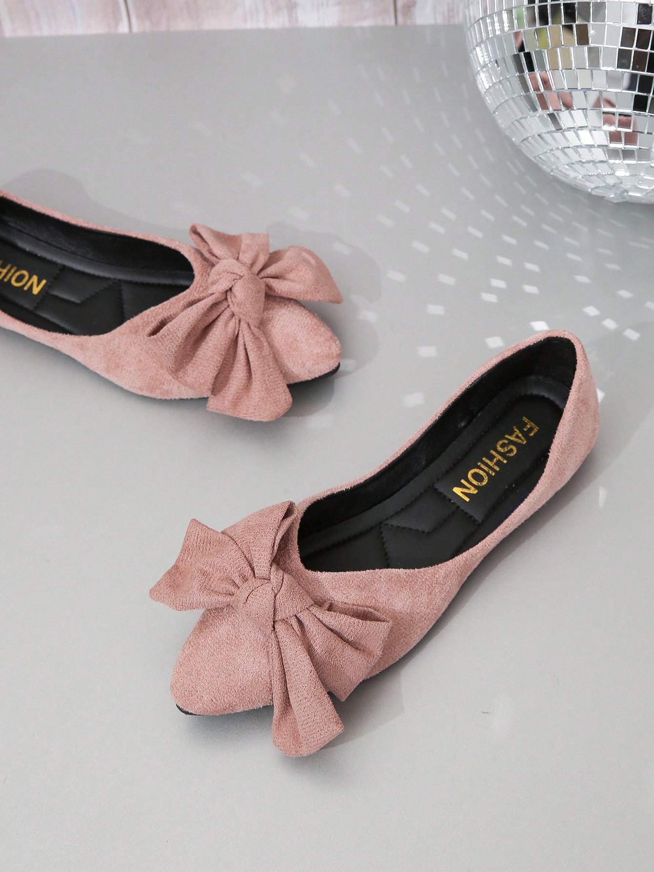 In Pink Women Flats