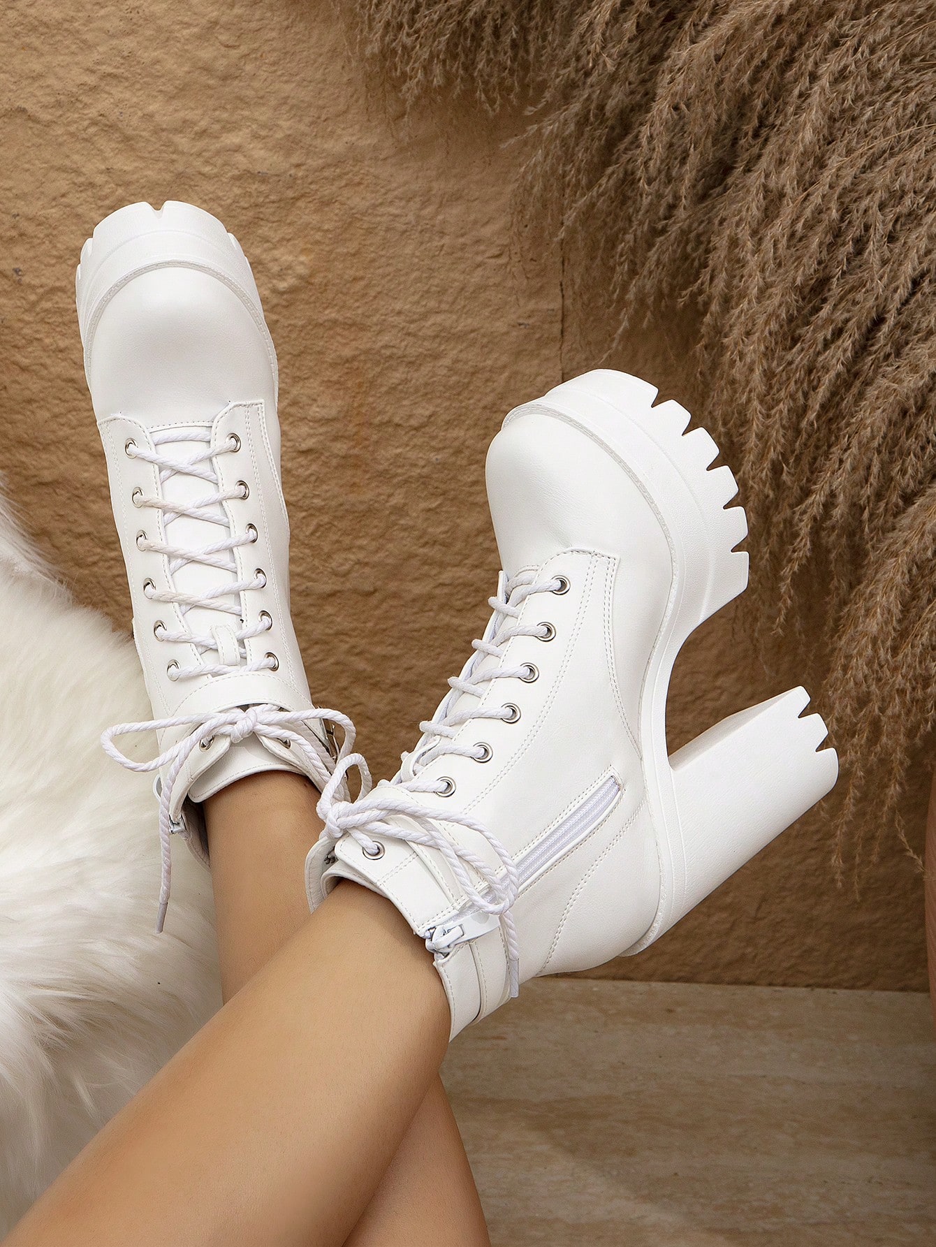 In White Women Ankle Boots & Booties