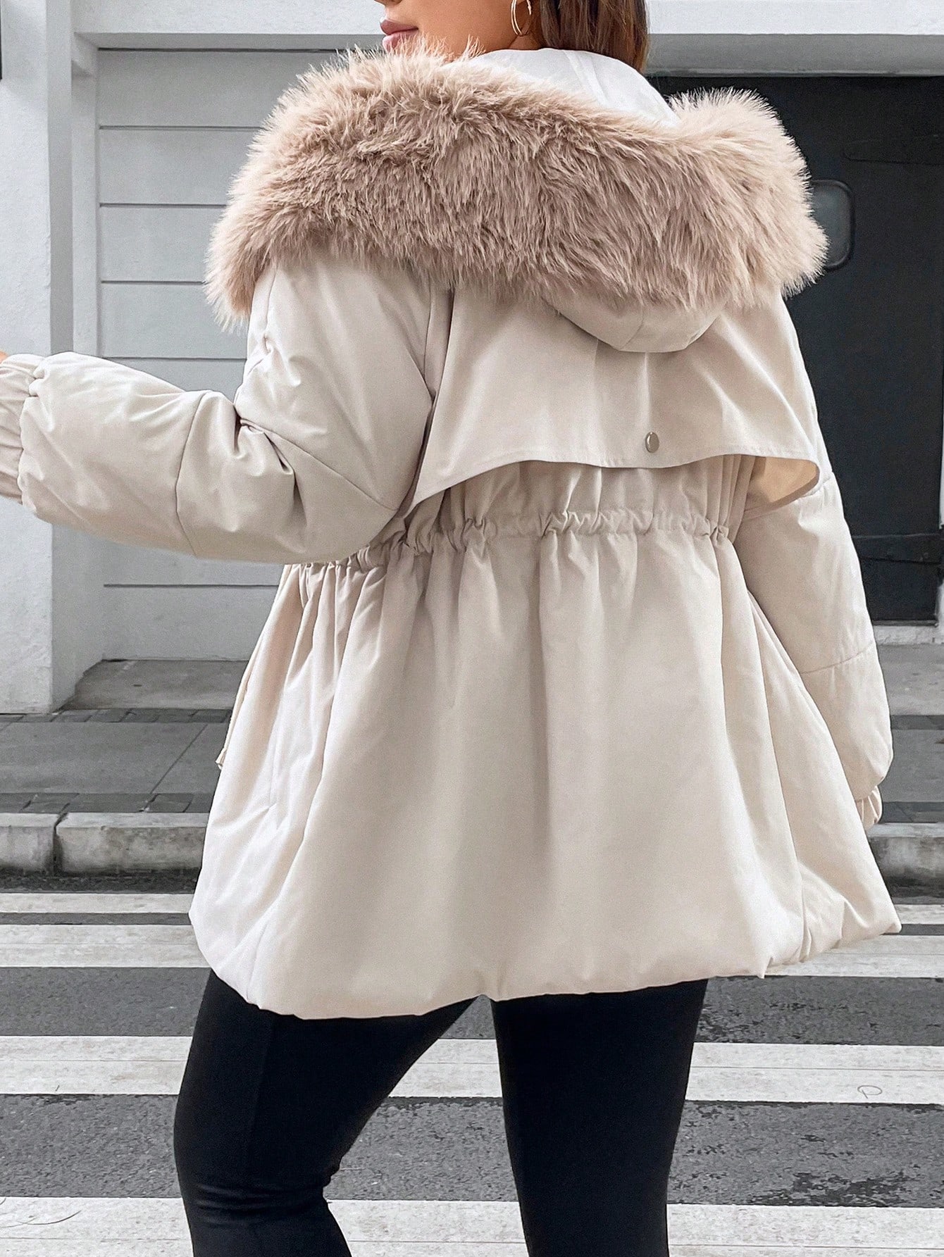 In Casual Plus Size Winter Coats