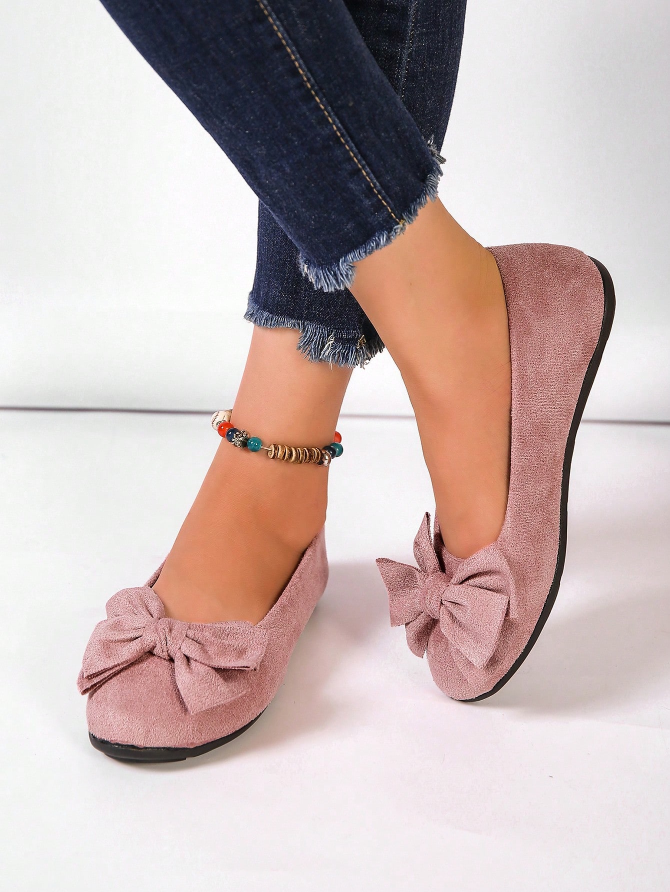 In Pink Women Flats