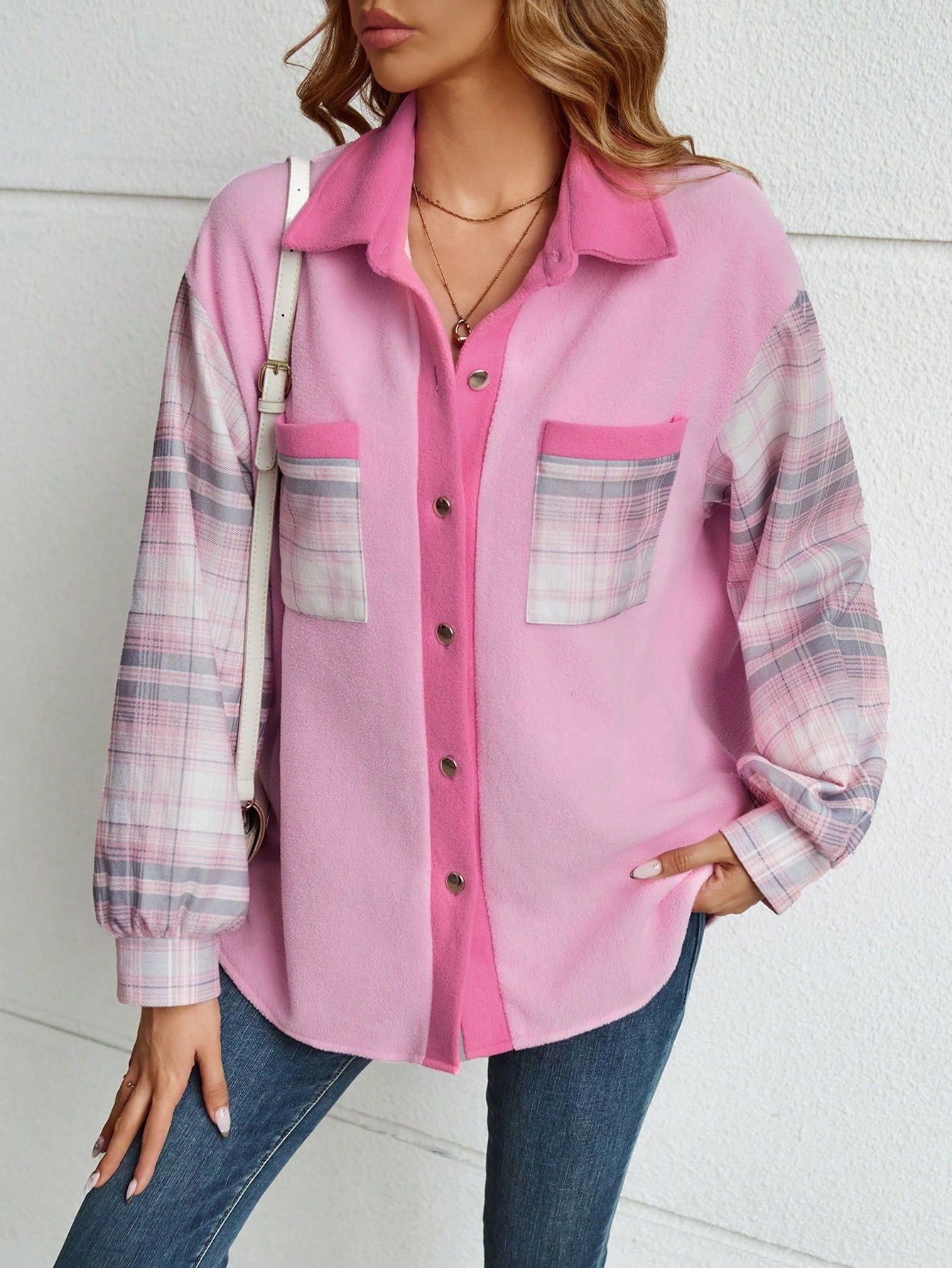 In Pink Women Coats