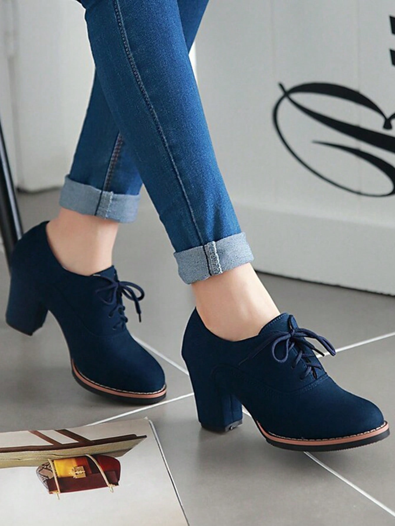 In Blue Women Pumps