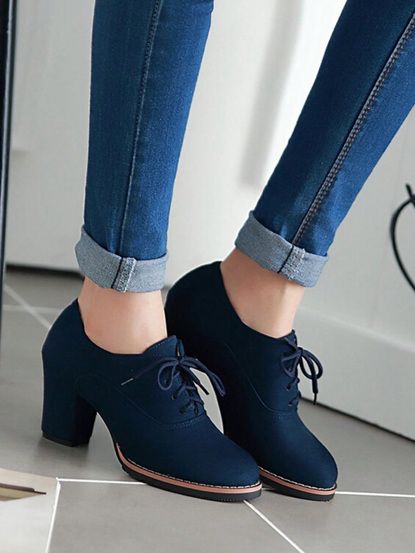 In Blue Women Pumps