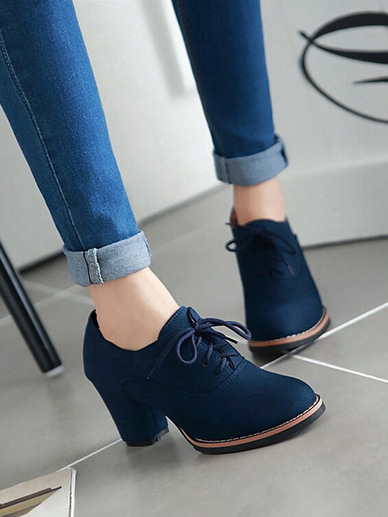 In Blue Women Pumps