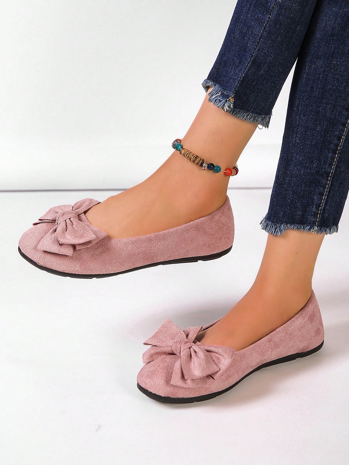 In Pink Women Flats