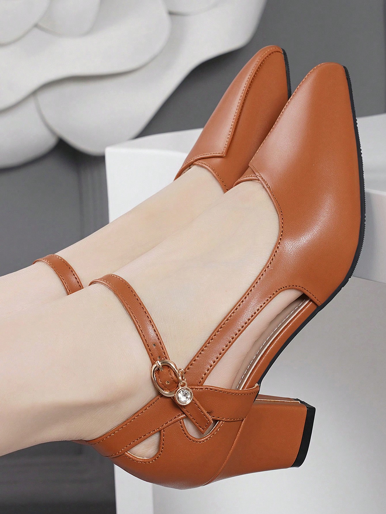 In Brown Women Pumps