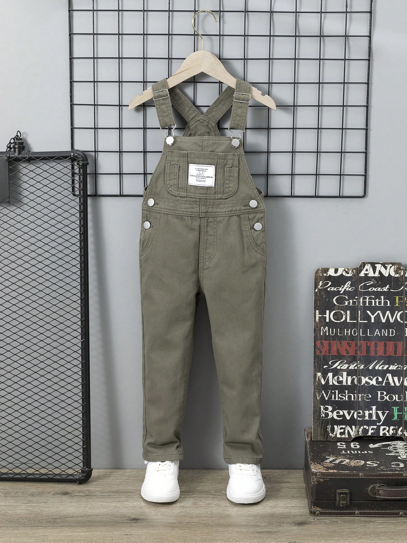 Young Boys Denim Overalls & Jumpsuits