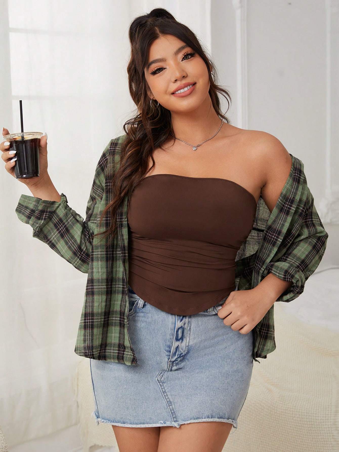 In Casual Plus Size Women Tops