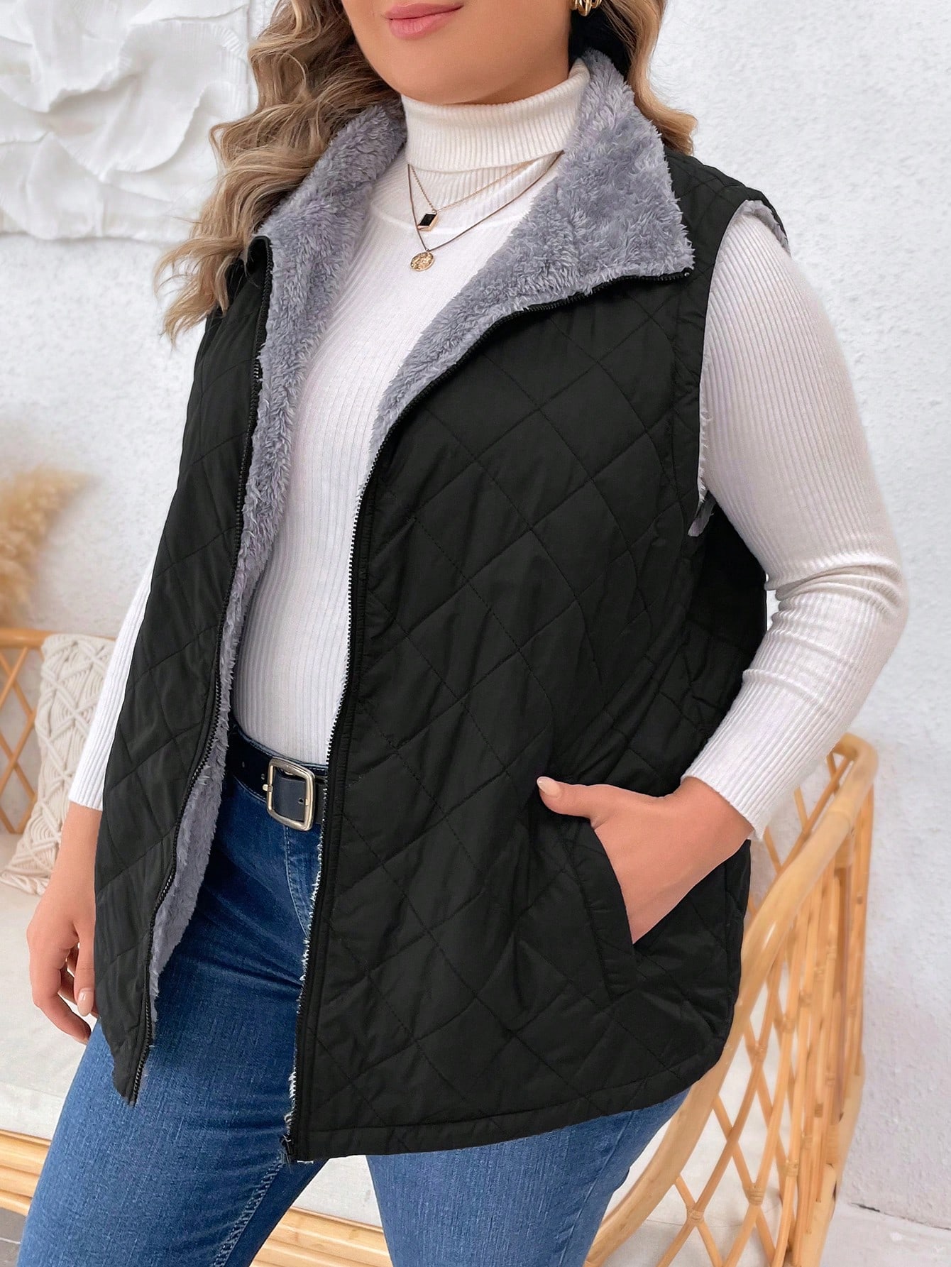 In Casual Plus Size Winter Coats