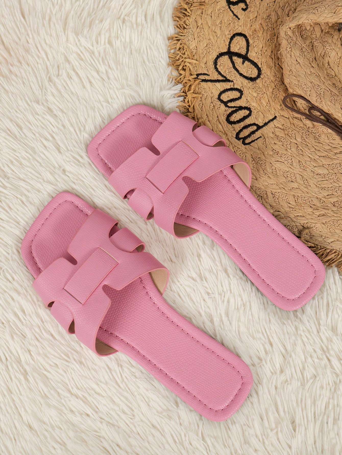 In Pink Women Flat Sandals