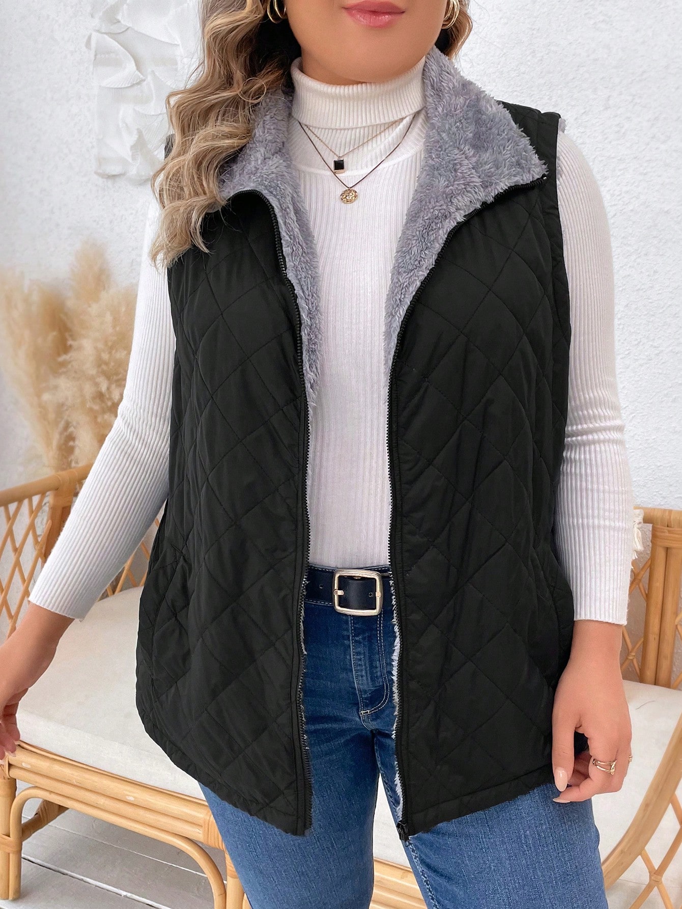 In Casual Plus Size Winter Coats