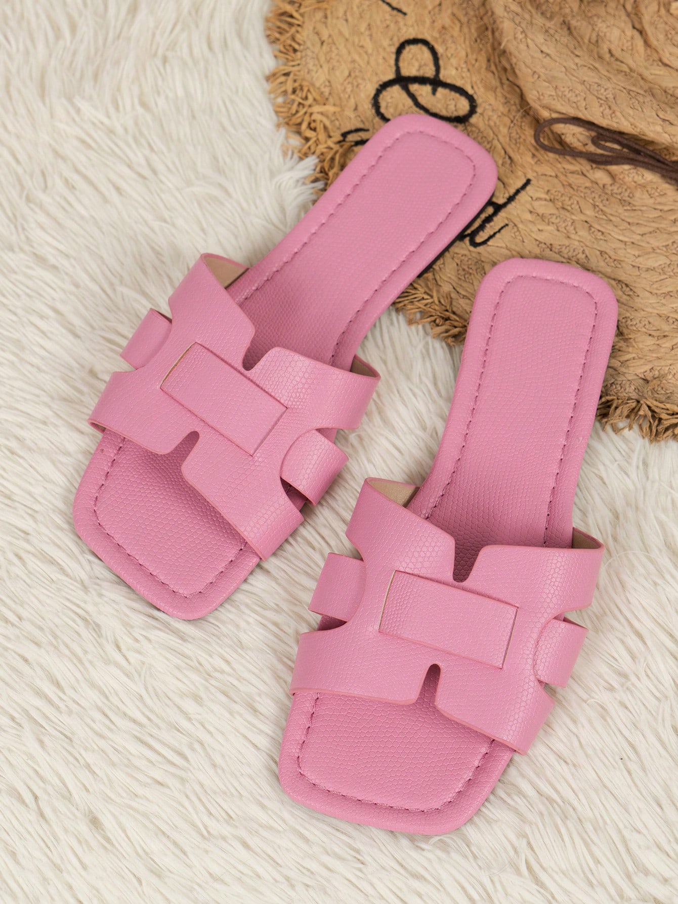 In Pink Women Flat Sandals