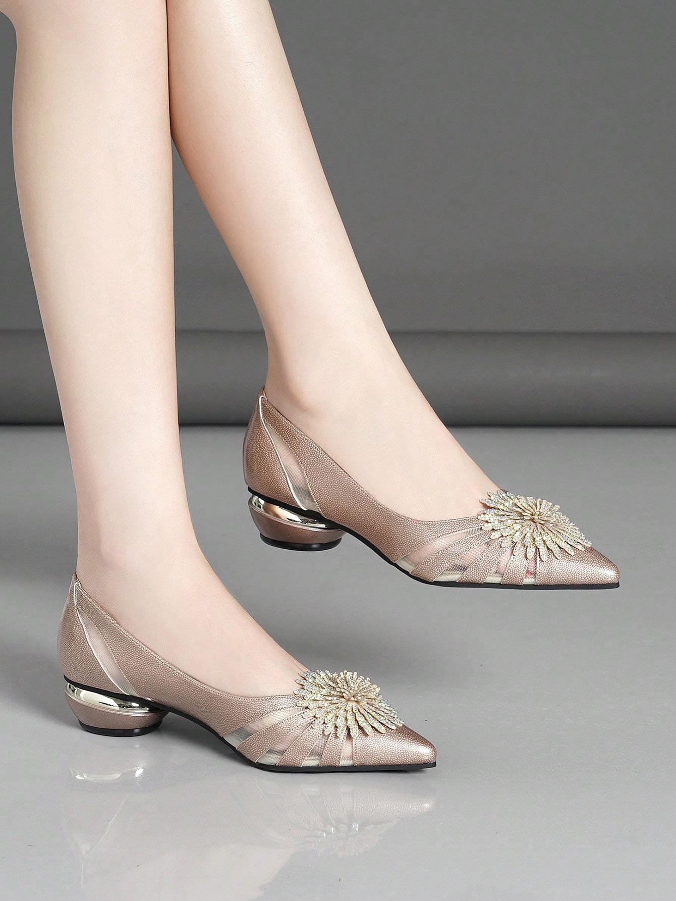 In Champagne Women Pumps