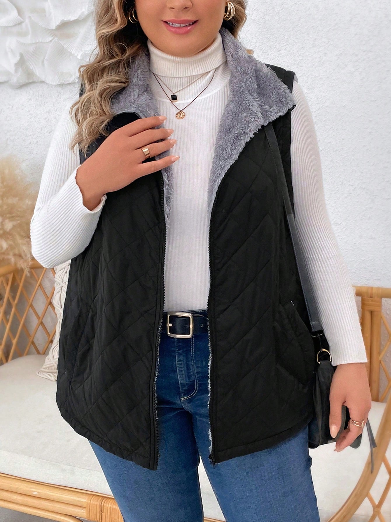 In Casual Plus Size Winter Coats