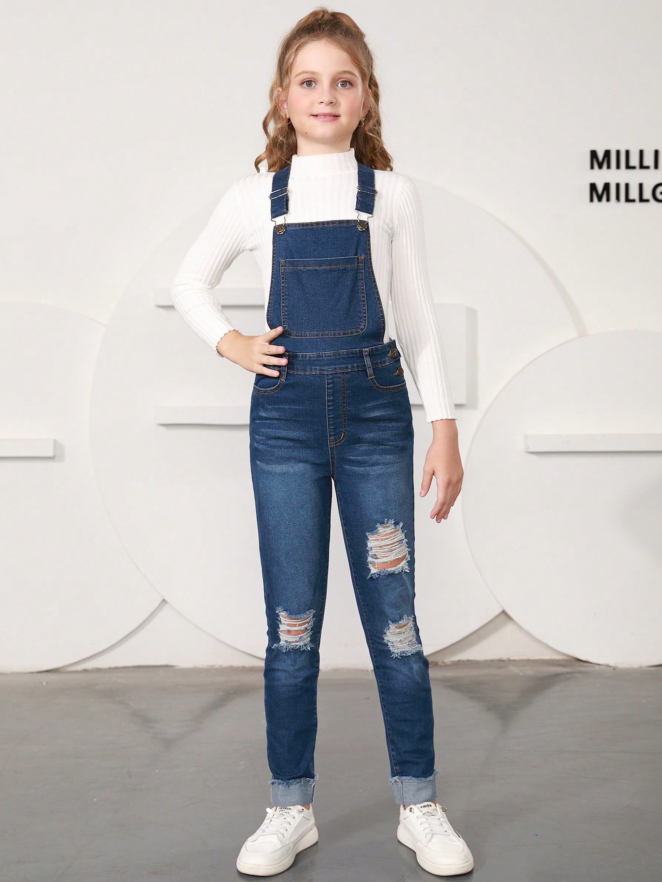 Tween Girls Denim Overalls & Jumpsuits