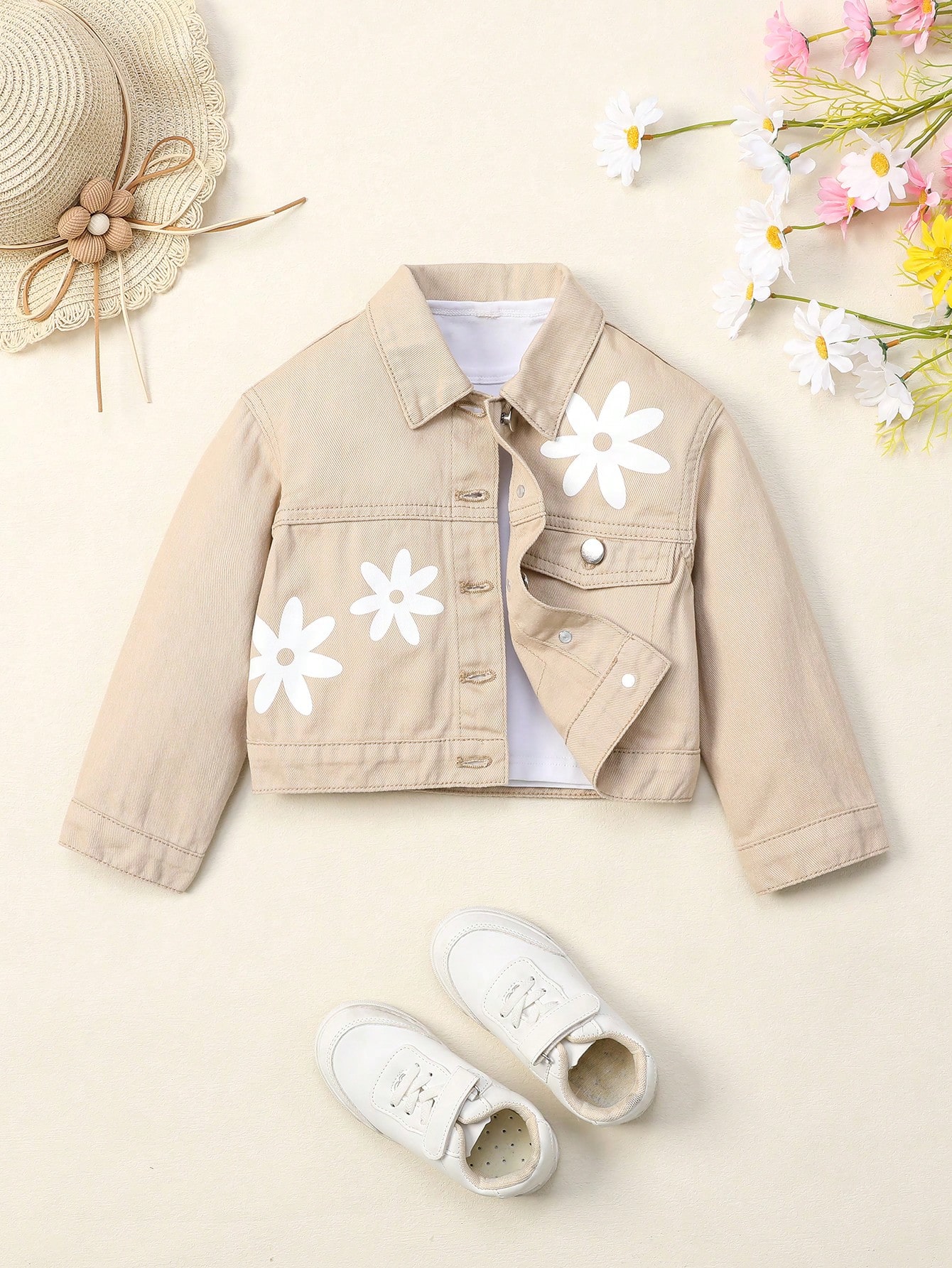 Young Girls Denim Jackets & Coats