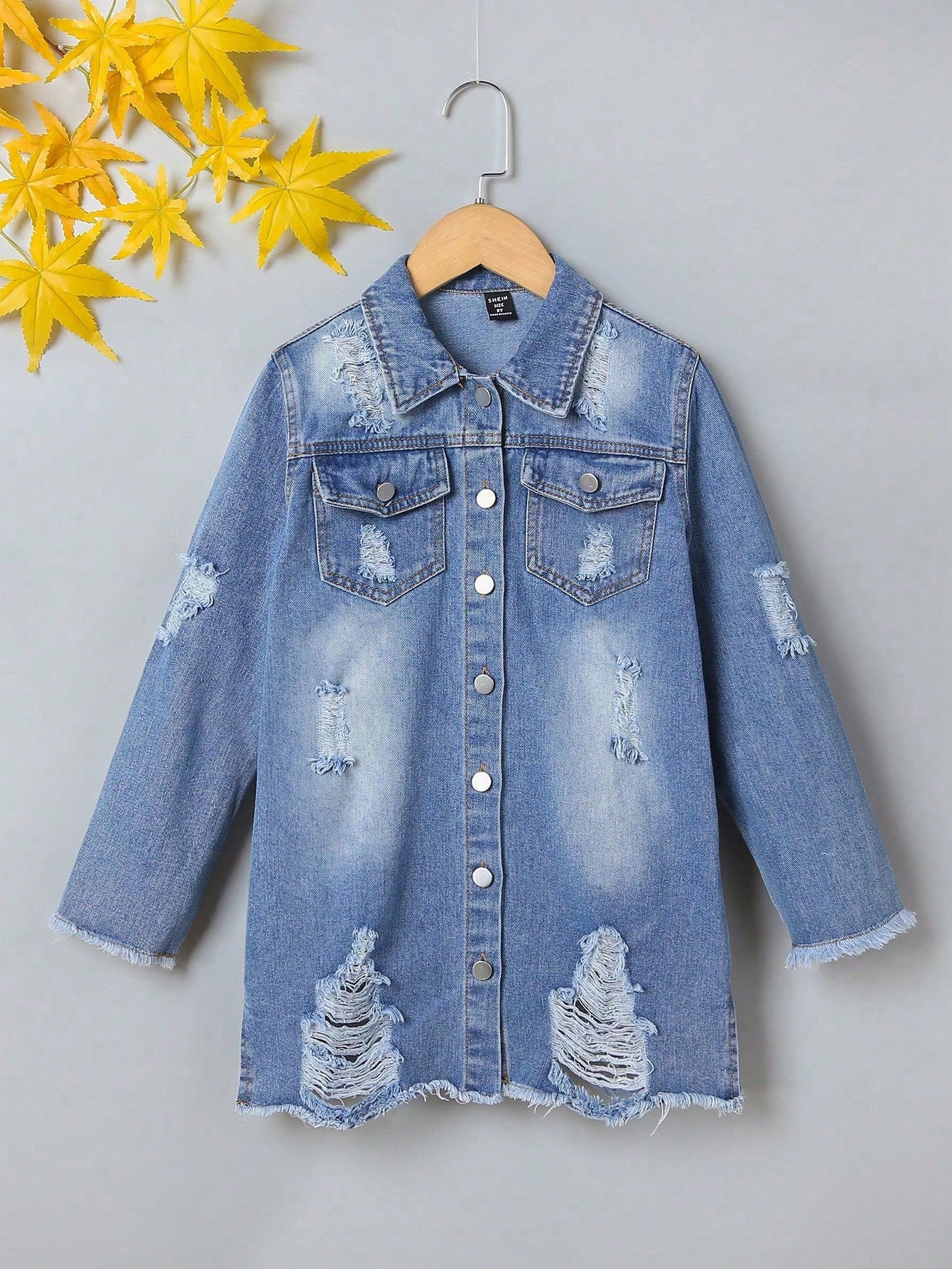 Tween Girls Denim Jackets & Coats