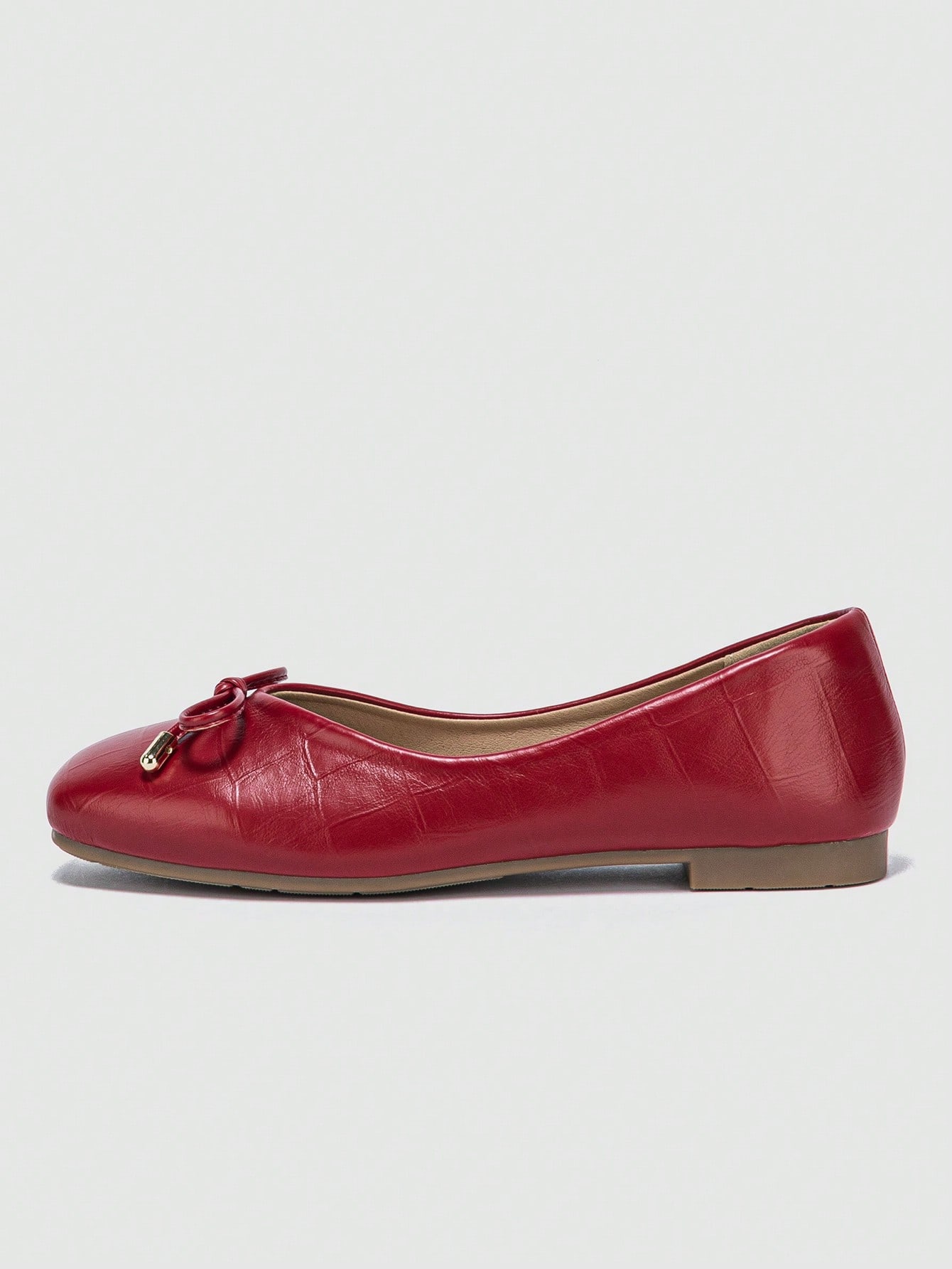 In Red Women Flats