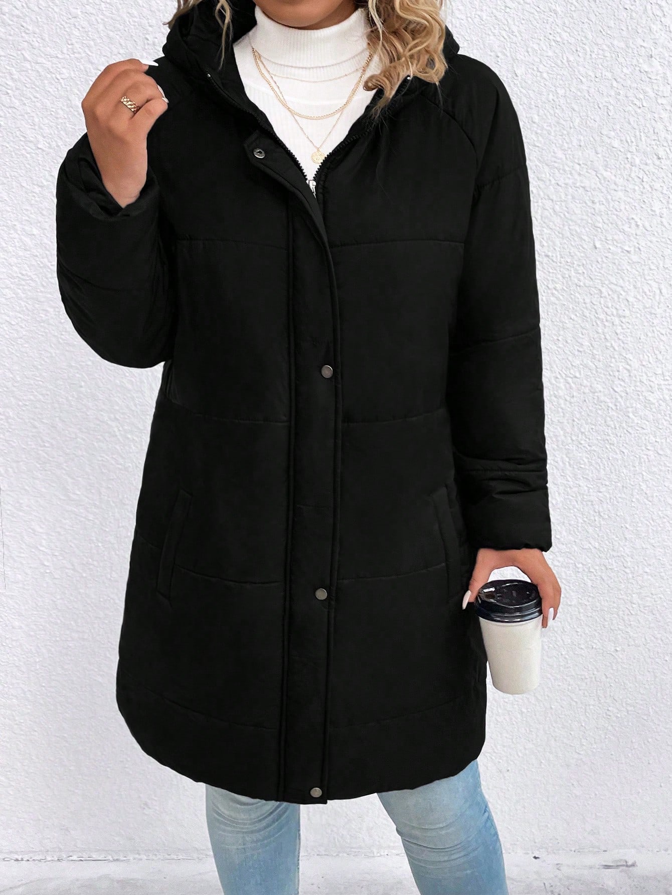 In Casual Plus Size Winter Coats