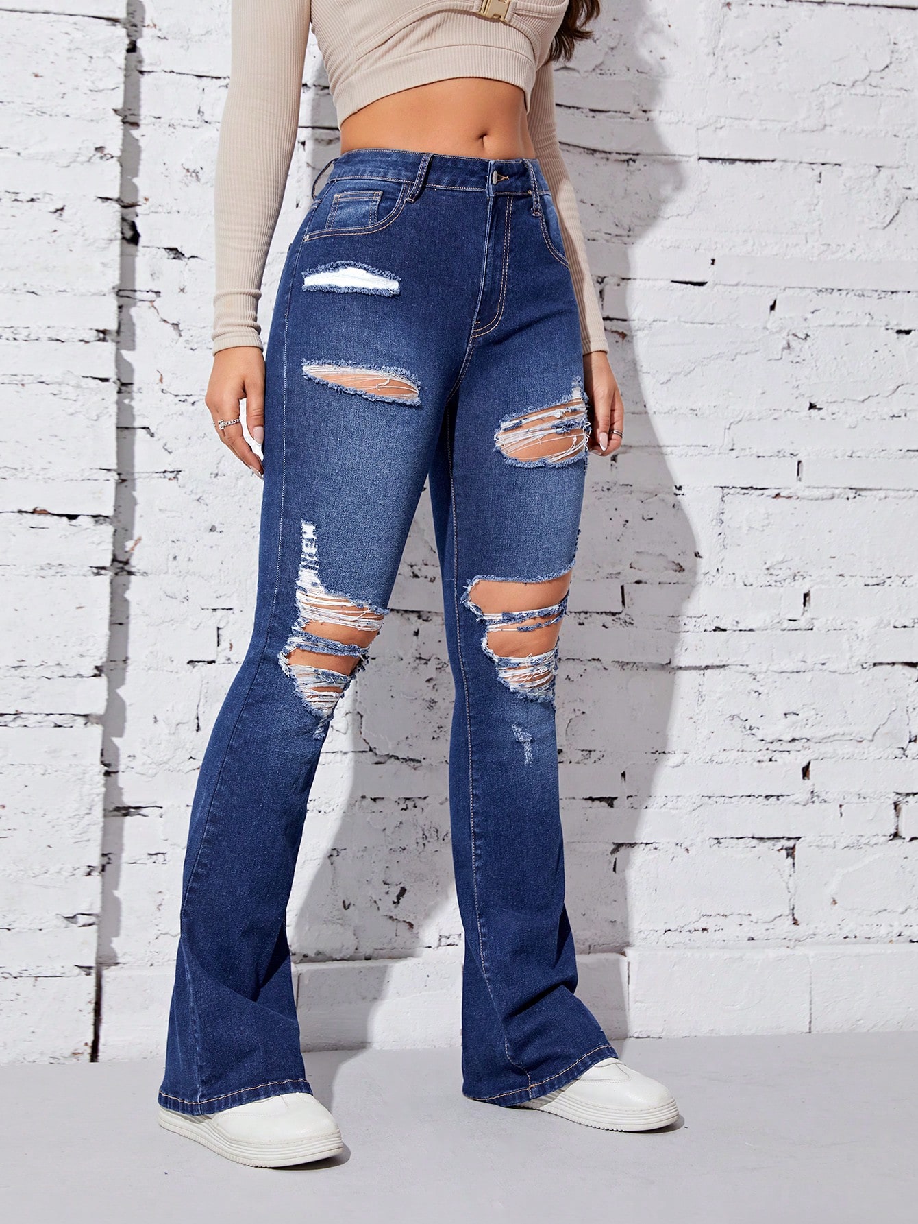 Flare Leg Jeans