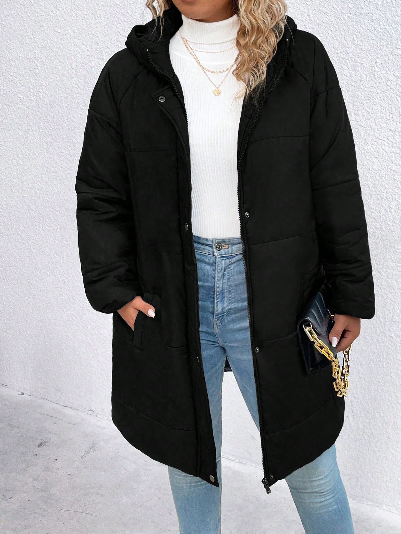 In Casual Plus Size Winter Coats