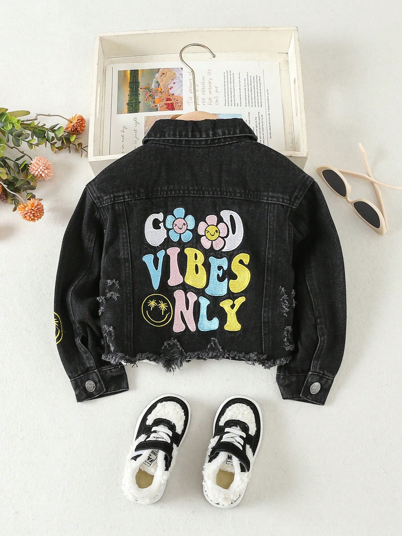 Young Girls Denim Jackets & Coats