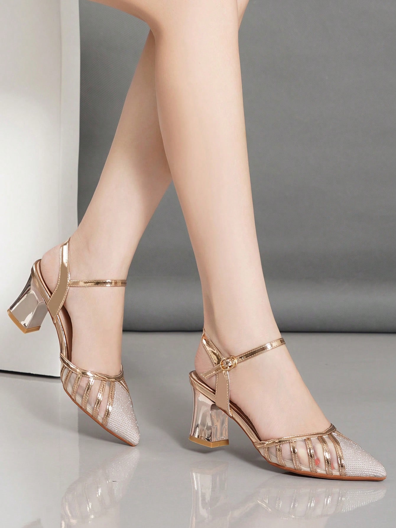 In Champagne Women Pumps