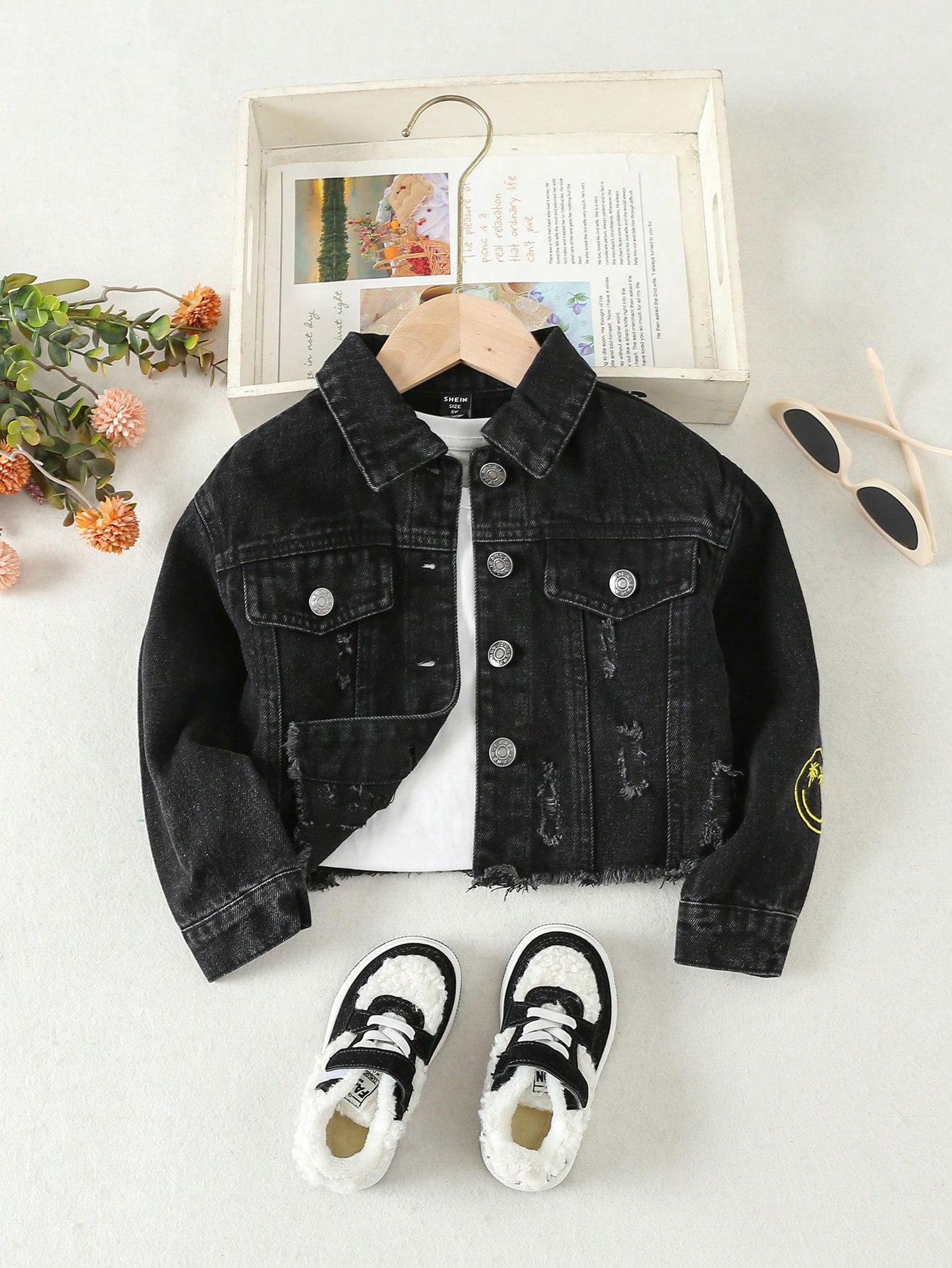 Young Girls Denim Jackets & Coats