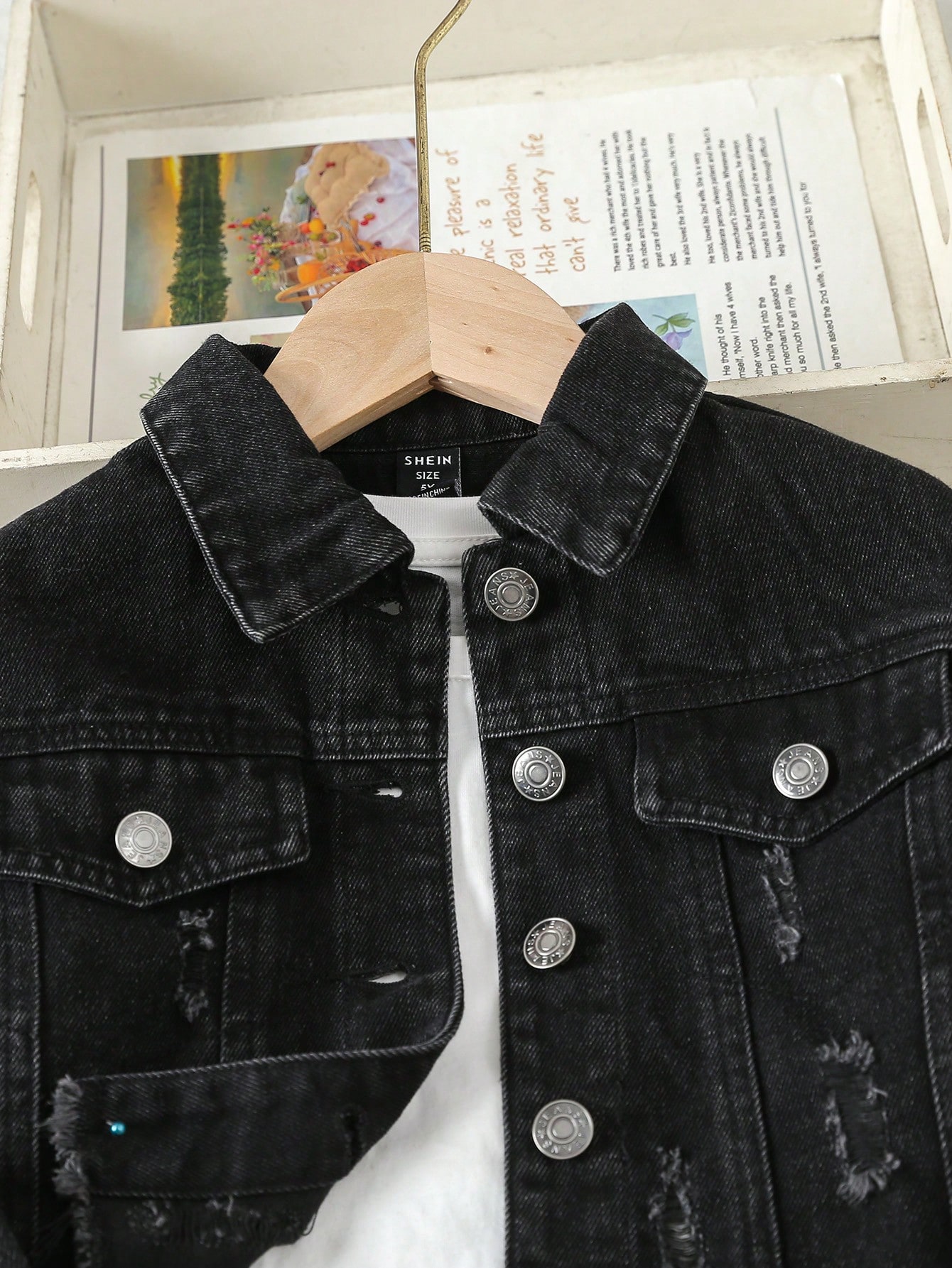 Young Girls Denim Jackets & Coats