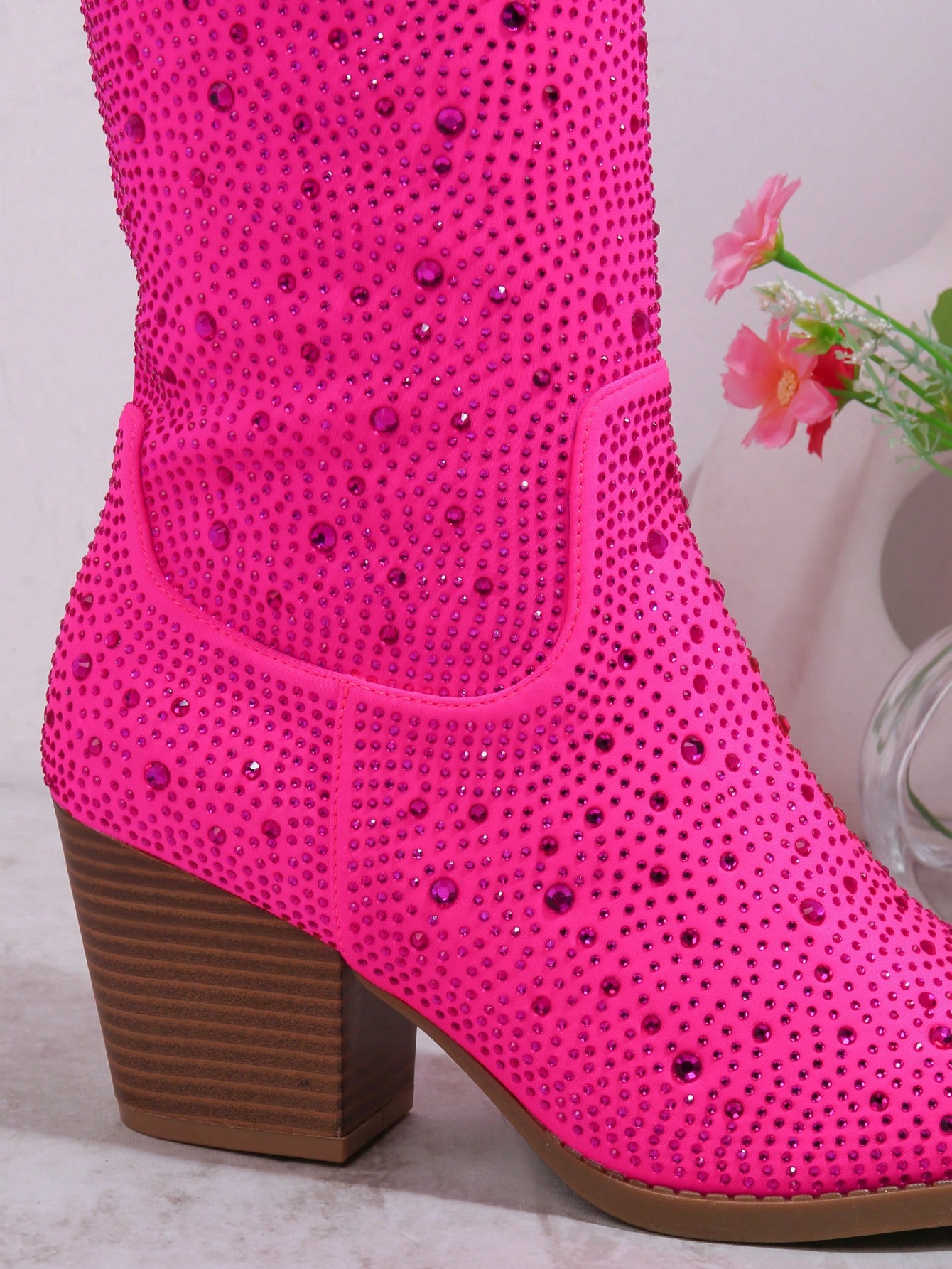 In Hot Pink Women Ankle Boots & Booties