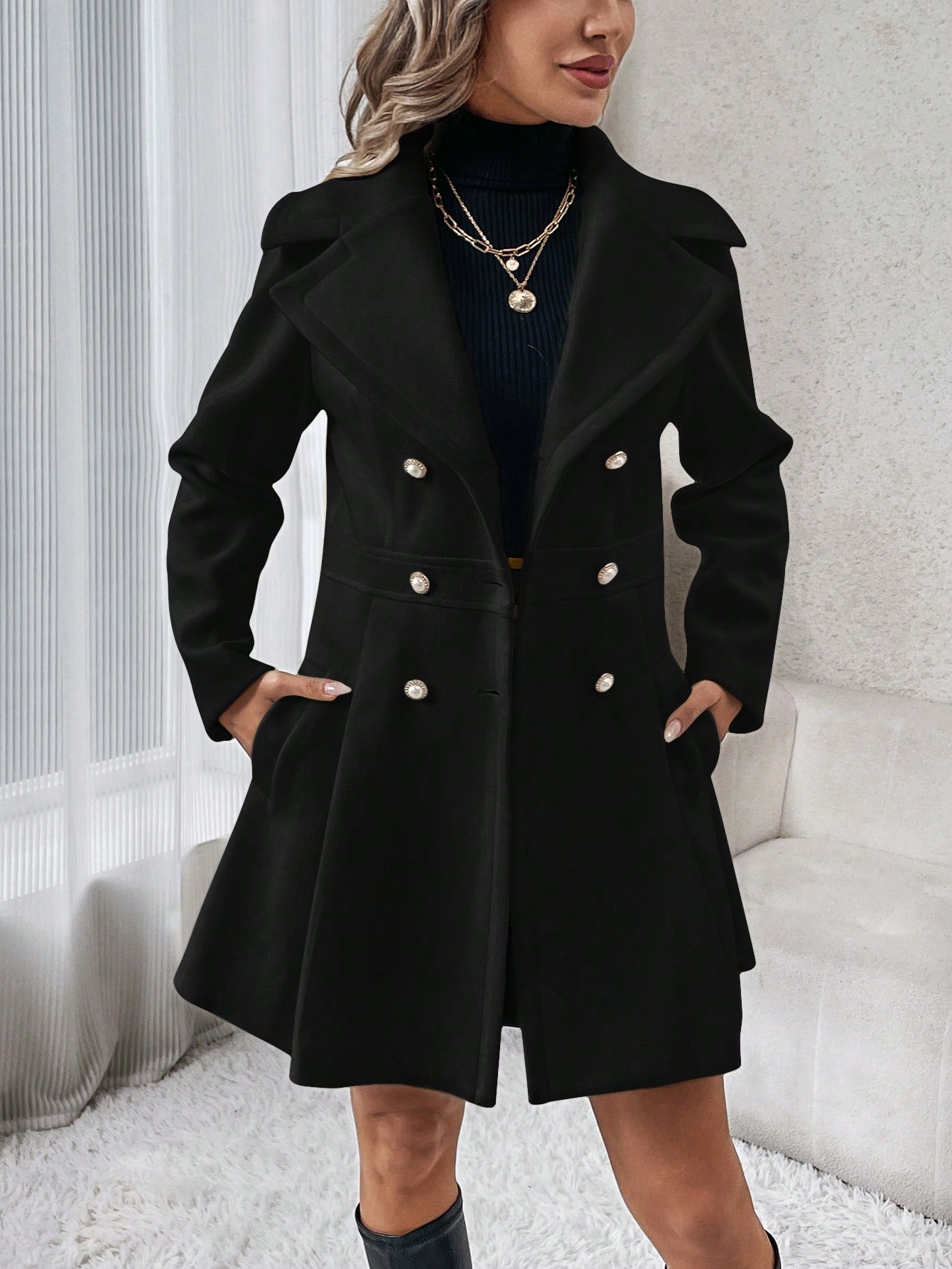 In Black Women Overcoats