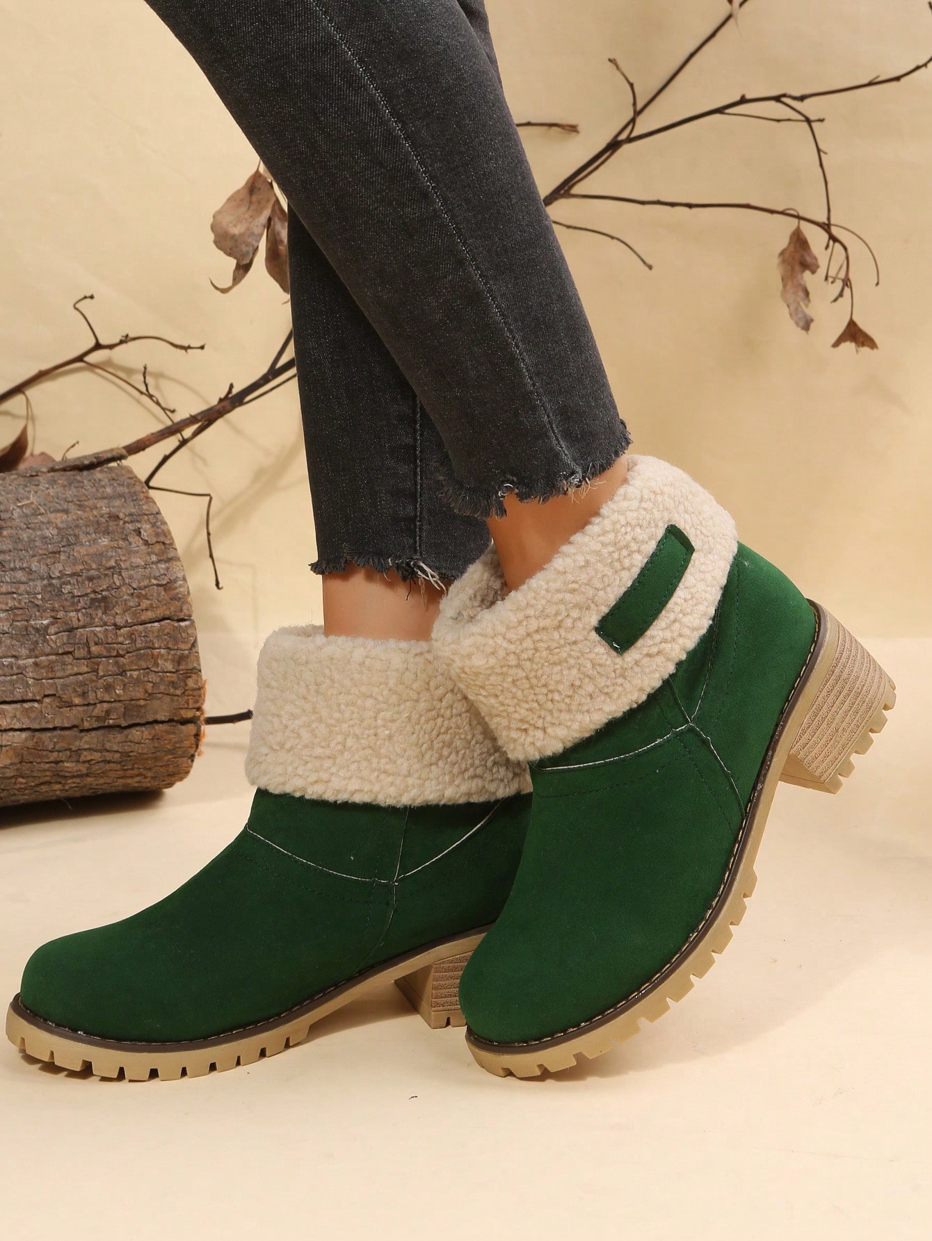 In Green Women Ankle Boots & Booties