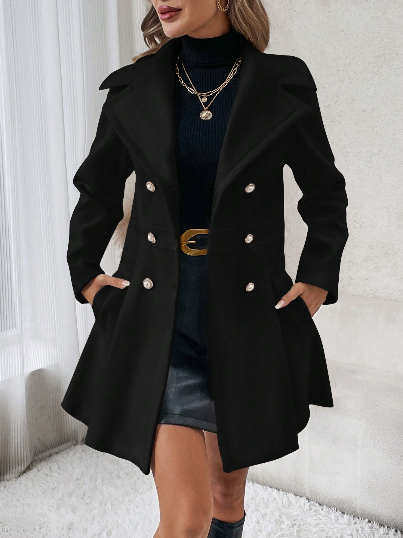 In Black Women Overcoats