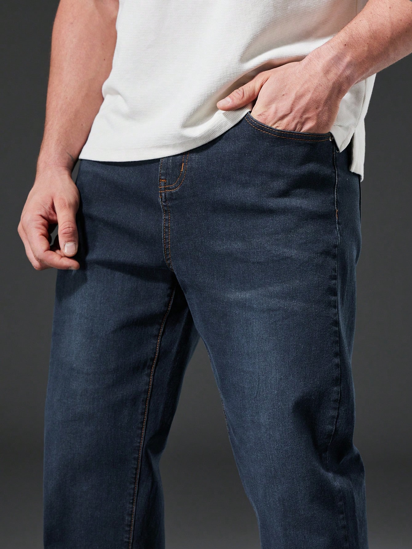 Men Plus Size Denim