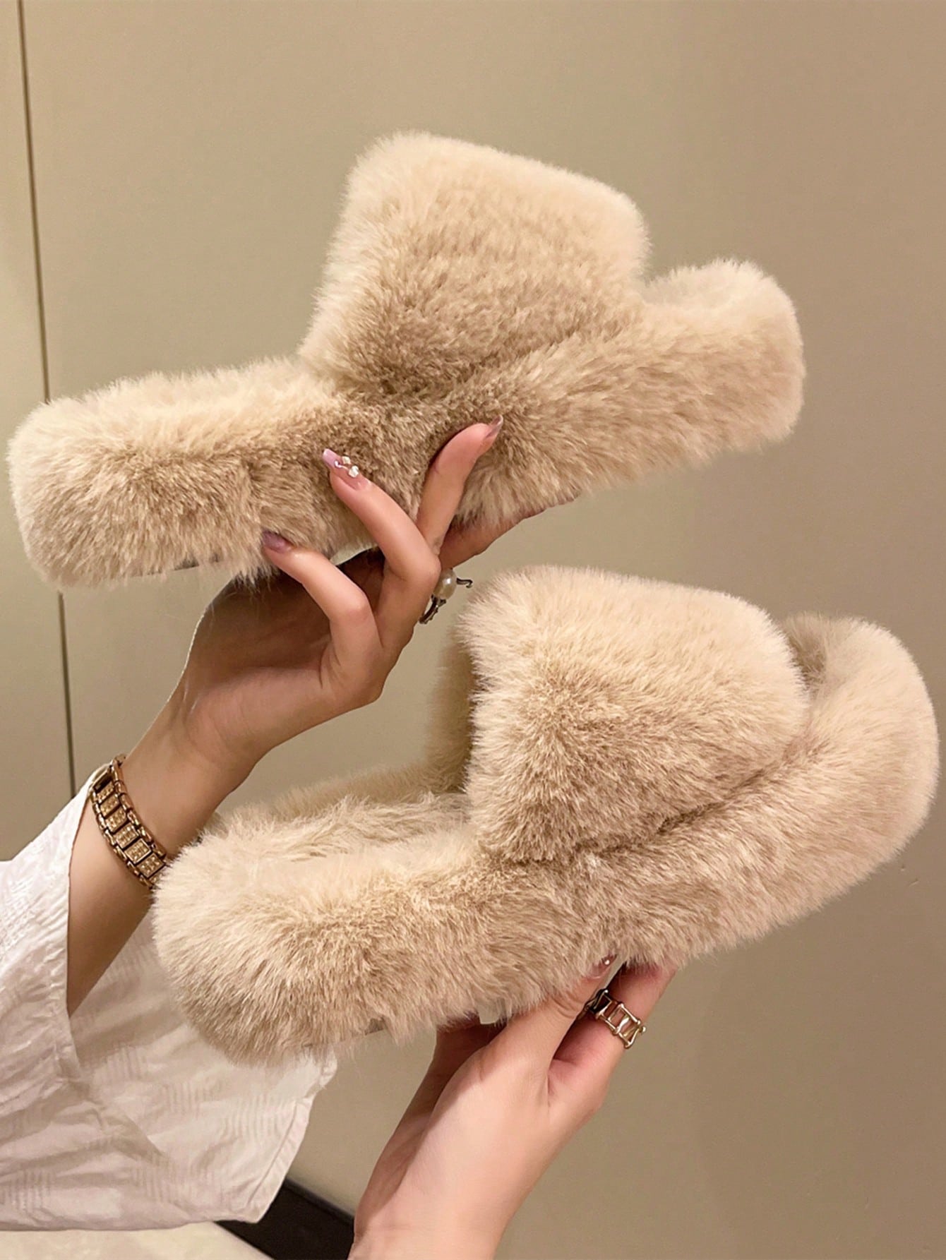 In Khaki Women Slippers