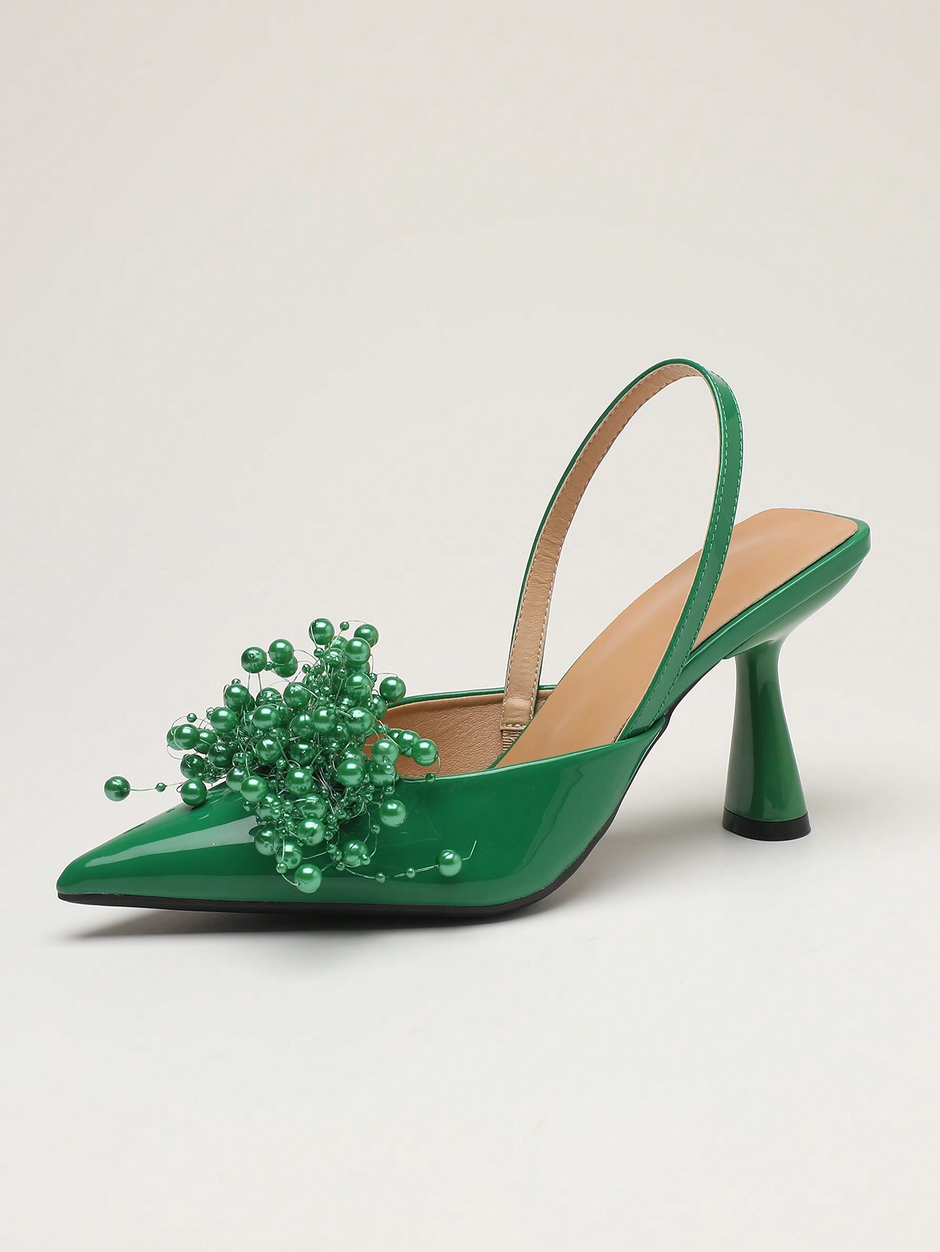 In Green Women Pumps