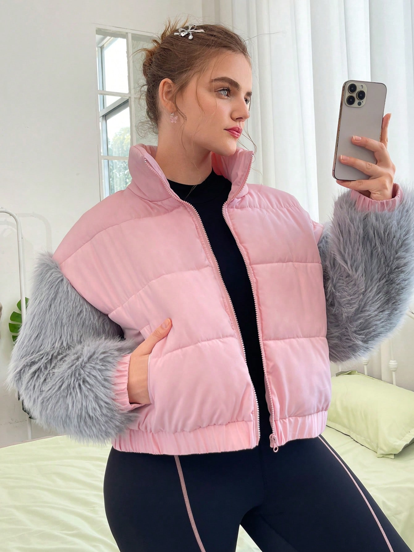 In Casual Plus Size Winter Coats