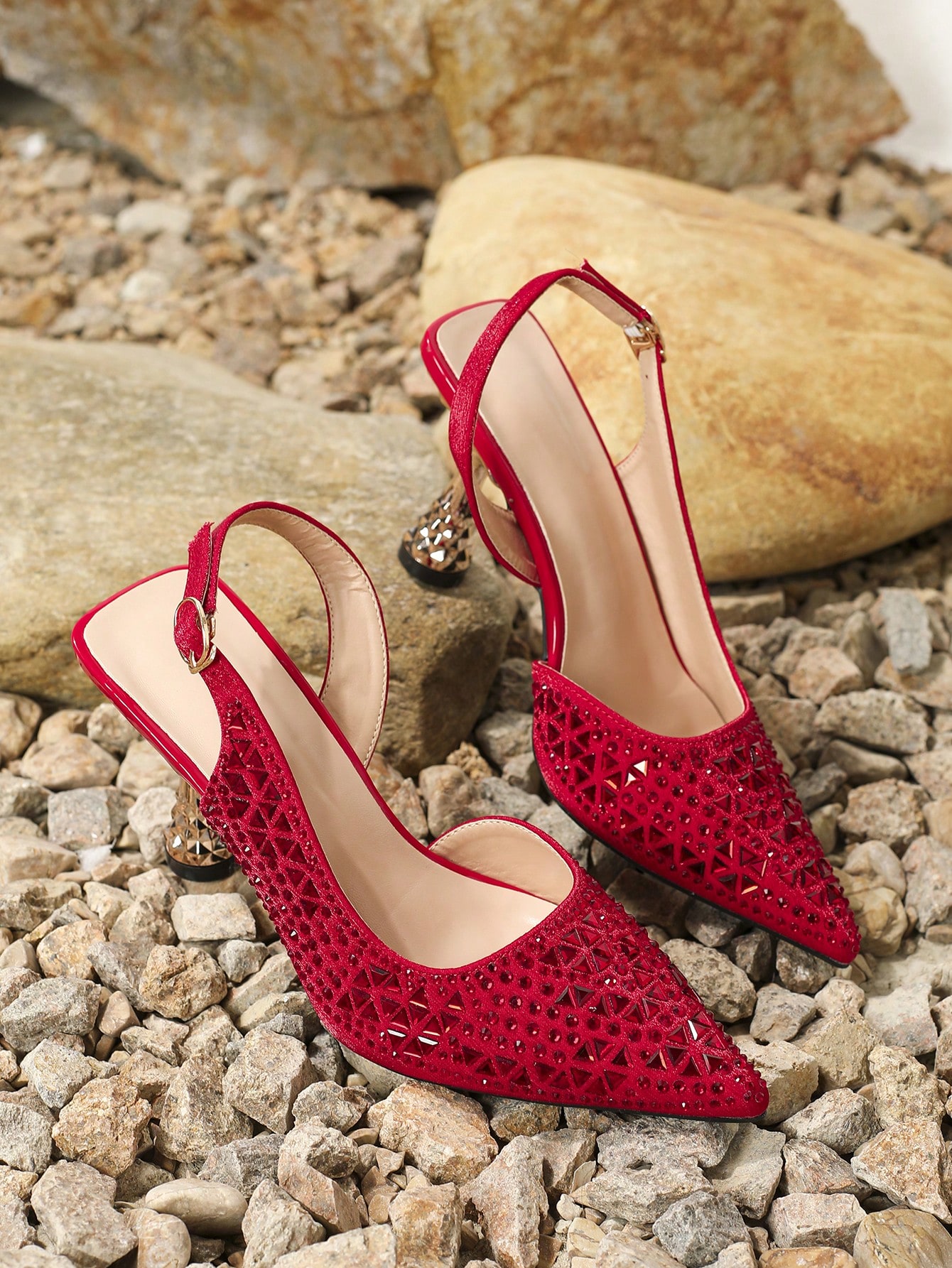 In Red Women Pumps